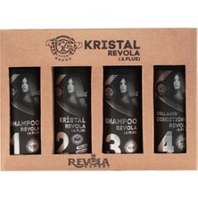 Revola Expert Revola Kristal (A Plus ) Saç Düzleştirici 4 Lü Set 100 ml Set Orijinal