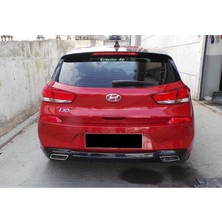Tuning Vadisi Hyundai I30 Difüzör (Plastik) Piano Black 2017 ve Üzeri