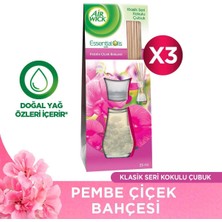 Air Wick Kokulu Çubuklar Oda Kokusu, Pembe Çiçekler, 3x25ml