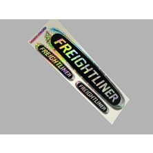 Oto Süslen Freightliner Hologramlı 3D Kabartmalı Sticker 0028