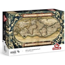 Die Grup Ilk Modern Atlas Temalı 3000 Parça Puzzle