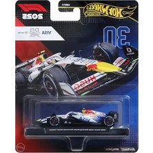 Die Grup Hot Wheels F1 Racing Bulls Lawson 1:64 Ölçekli, JKD79