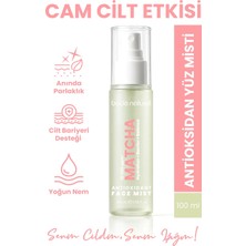 Bade Natural Matcha Antioksidan Cam Cilt (Glass Skin) Yoğun Nemlendirici ve Ferahlatıcı Yüz Spreyi 100 ml