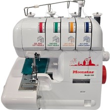Moonstar Ev Tipi Overlok Dikiş Makinesi 3-4 Iplik / Model 320