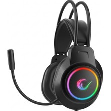Rampage Kipchak Rgb [usb-Type-C] Girişli Gürültü Engelleyeci Pad 7.1 Profesyonel Oyuncu Kulaklığı