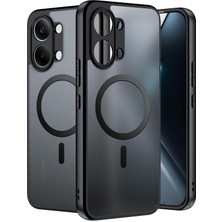M.TK Moveteck Xiaomi Poco X8 Pro Max Kılıf Kamera Çıkıntılı Mat Magsafe Wireless Şarj Destekli Renkli Yumuşak Kenarlı Hassas Butonlu Kapak