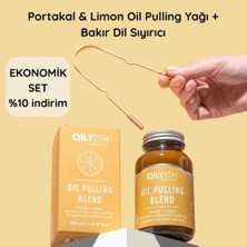 Oilyish Orange-Lemon Ikili Set 2 Parça Doğal Yağ Karışımı ile Ferahlatıcı Portakal-Limon Aroma