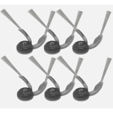 RotRever Roborock Qrevo Curv/qrevo C/curv 5A1-CURV S5X/QREVO Edge-Edge C Uyumlu Yan Fırça Yedek Parça Seti-6 Adet