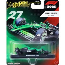 Hot Wheels Premium Formula 1 Kick Sauber 2025 No: 27 JKD89