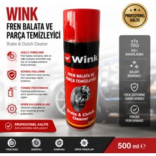 Wink Fren Balata ve Parça Temizleyici