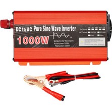 Gümrük Bey Corechain CJ-1000 1000W Saf Sinüs Dalga Invertör – 12V Dc’den 220V Ac Dönüştürücü