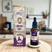 Doce Kedi Köpek Tüy Dökülmesine Karşıtı Bıotın Zınc 50 ml
