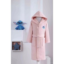 Özdilek Stitch Disney Lisanslı Çocuk Bornoz 3/4 Yaş