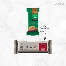 Zbarz Yüksek Protein Bar Yer Fıstığı Turna Yemişi & Cacao Nibs | 12 Adet