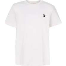 Timberland SS DUNSTAN RIVER JERSEY C Beyaz Erkek Kısa Kol T-Shirt