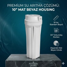 Spring Water Su Arıtma Cihazı 10? Mat Beyaz Housing 1/4