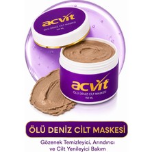 Acvit Ölü Deniz Cilt Maskesi Onarıcı Etkiyle Tüm Cilt Tiplerine Uygun 150 ml