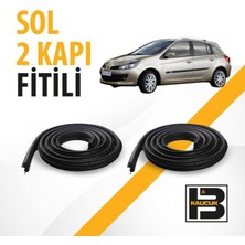 B&M Kauçuk Renault Clio 3 Station Wagon Sol Ön ve Arka Kapı Fitili BM04252