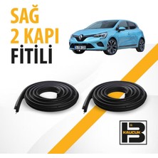 B&M Kauçuk Renault Clio 5 Sağ Ön ve Arka Kapı Fitili BM04273