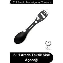 Svein #açacak 5'i 1 Arada Taktik Şişe Açacağı 2'li Set Outdoor Kamp Avcılık Balıkçılık Survival Çok Fonksiyonlu Metal Edc Taşınabilir Dayanıklı Profesyonel Spor Ekipmanı Aksesuarı