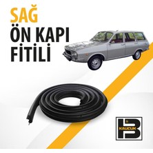 B&M Kauçuk Renault Reno-12 Station Wagon Sağ Ön Kapı Fitili BM04413