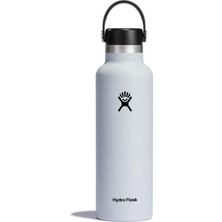 Hydro Flask Standard Kapak Termos 621 ml (21 Oz) - Beyaz