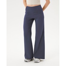 Ayma Active Lacivert Flare Pensli Pantolon