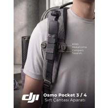 Yadu Dji Osmo Pocket 3 / 4 Uyumlu Sırt Çantası Montaj Aparatı