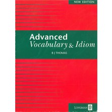 Longman Yayınları Advanced Vocabulary And Idiom New Edition Basım Yılı: 1995