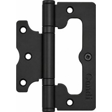Condi Collection Panel Siyah 2,5 mm Çelik Menteşe