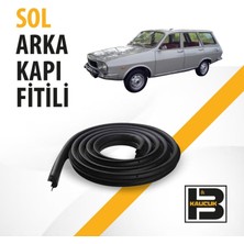 B&M Kauçuk Renault Reno-12 Station Wagon Sol Arka Kapı Fitili BM04410