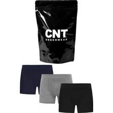 Harry Jons Erkek 3'lü Boxer 1. Sınıf Kumaş Premium Paket Özel Dizayn. Düz Likralı Boxer Şort Çeyizlik Hediyelik