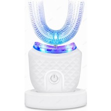 Nivego Nıvego U Tipi Sonic Otomatik Diş Fırçası – 45 Saniyede 360° Temizlik - U Şekilli Diş Fırçası