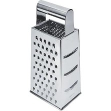 Xesha Paslanmaz Sebze Meyve Rendesi Taşınabilir Metal Rende 4 Taraflı Kullanım