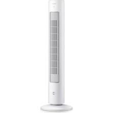 Kule Tipi Fan 5000 Serisi, 105 cm Ince Tasarım, Uzaktan Kumanda, Zamanlayıcı, 3 Hız, 3 Mod, 40W, Güçlü Ama Sessiz Hava Akışı, Aromaterapi Için Uygun, Beyaz, CX5535/00
