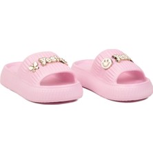 Ayk's Pembe Hafif Kız Çocuk Terlik 292 F-P