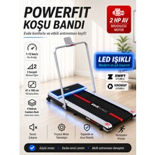 Voit Powerfit Koşu Bandı Uzaktan Kumandalı Brushless Fırçasız Motor Manuel Eğimli Bluetooth'lu