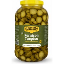 Sungusto Halka Kesim Kornişon Turşusu 5000 cc Pet