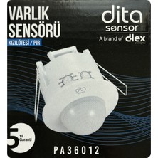 Dita PA36012 Kızılötesi / Pır Sıva Altı 360° Varlık Sensörü