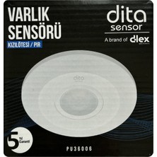 Dita PU36006 Kızılötesi / Pır Sıva Üstü 360° Varlık Sensörü
