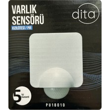 Dita PU18010 Kızılötesi / Pır Duvar Tipi 180° Varlık Sensörü