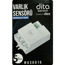 Dita MO36016 Mikrodalga / Radar Asma Tavan Içi 360° Varlık Sensörü