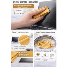 Mikrofiber Büyük Boy Temizlik Bezi 30X30 cm – Gözlük, Telefon, Tablet, Laptop ve Ekran Temizleme Bezi