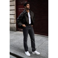 JUST UNIQUE DENIM J.U.D Rene 289 Erkek Antrasit Jean Pantolon Straight Kesim Normal Bel Rahat Kalıp
