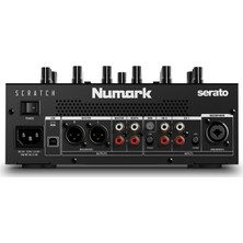 Numark Scratch Mixer 24-Bit Profesyonel Özellikler ile Kullanıma Hazır Siyah Renk