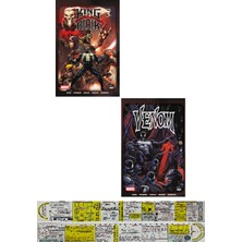 Marmara Çizgi Venom King In Black Cilt 1 ve 2 Set + Özel Cetvel