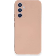Nemere Mey Ithalat®  Samsung Galaxy A34 5g Kılıf Nano Içi Kadife Silikon - Pudra