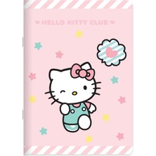 Keskin Color Hello Kitty 18,5*26 40 Yp Çiz. Stickerli Tel Dikişli Defter - Pembe