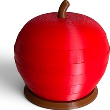 Elma Figürlü 3D Puzzle
