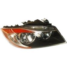 Bzt Bmw 3 Seri- E90- 05/09; Far Lambası Sağ Siyah/elektrikli (Sarı Reflektörlü) (Eagle Eyes) 63116942726